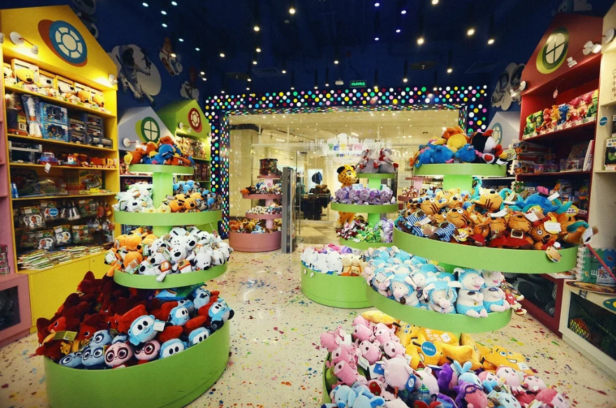 Дизайн магазина детских игрушек