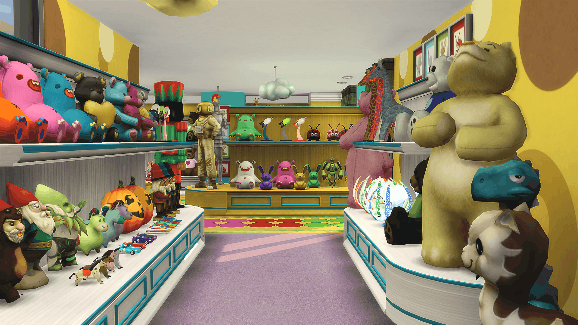Мебель для магазина игрушек для детей