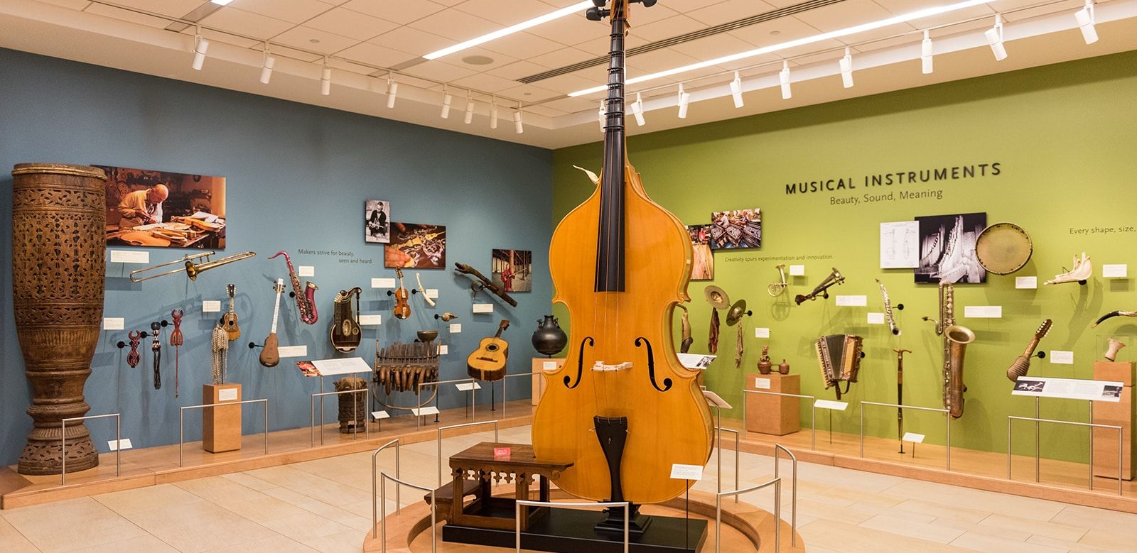 Дизайн проект для музея музыкальных инструментов