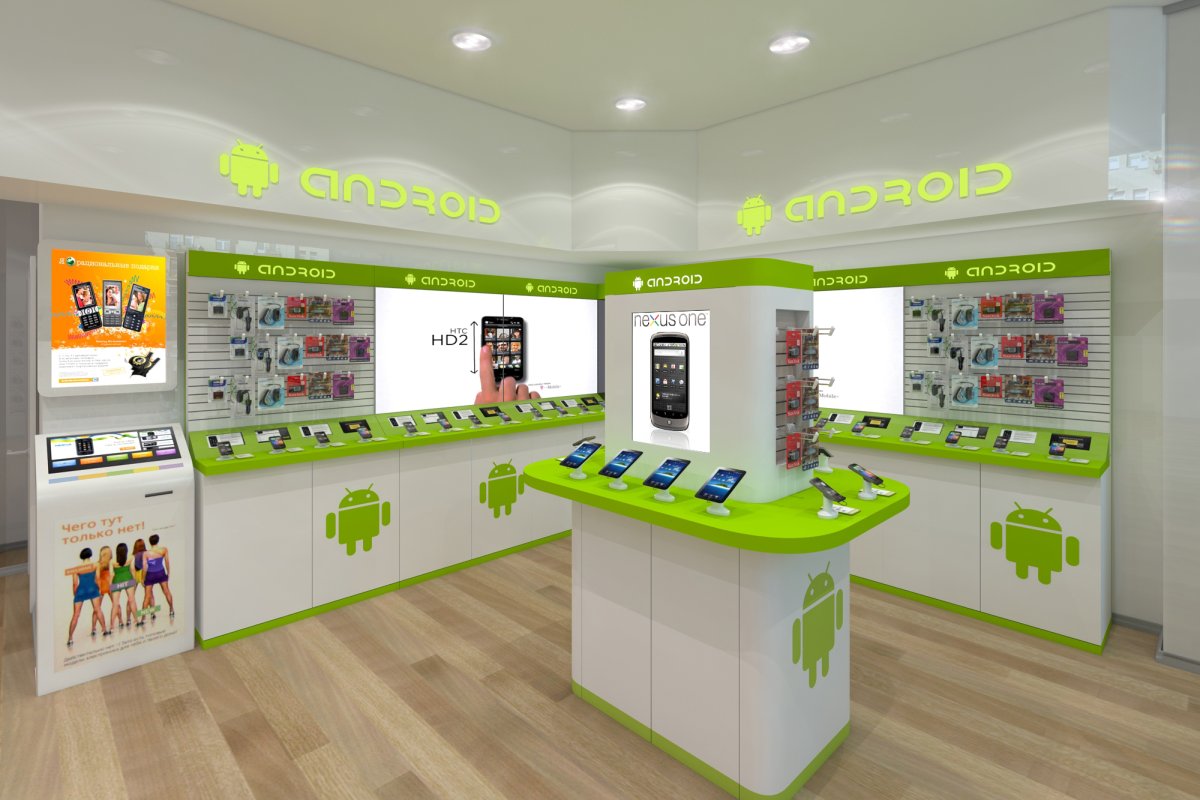 Дизайн проект для магазина мобильных телефонов и аксессуаров